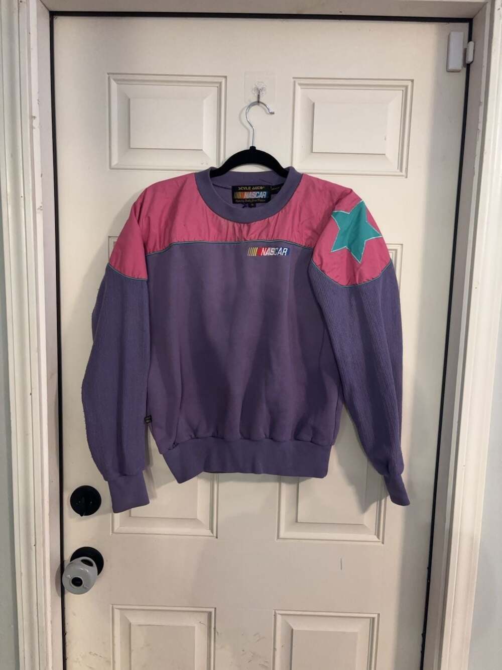 Vintage Style Auto NASCAR Sweatshirt Size S Styled by Betty Jane France